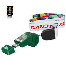 Memoria USB SanDisk 128GB USB-C, Edición México Copa Mundial FIFA 2026, lectura 300 MB/s – SDCZIA-128G-G46G