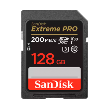 Tarjeta de Memoria SanDisk Extreme PRO SDXC, 128GB, UHS-I U3, V30, hasta 200 MB/s &ndash; SDSDXXD-128G-GN4IN