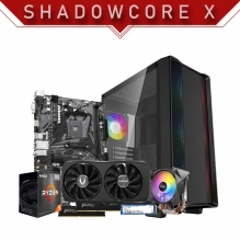 PC Gamer ShadowCore X | AMD Ryzen 5 5600G | Nvidia RTX 4060 8GB | RAM 16GB DDR4 3200Mhz | 1TB M.2 | 4 Ventiladores RGB