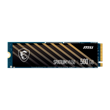 Unidad de Estado Solido SSD MSI Spatium M450, 500GB, NVMe M.2 2280, PCIe 4.0, 3600 MB/s lectura, 2300 MB/s escritura – SPATIUM M450 500GB 