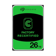 Disco Duro Seagate Exos X26, 26TB, 3.5", SATA 6Gb/s, 7200 RPM, empresarial. Reacondicionado &ndash; ST26000NM000C