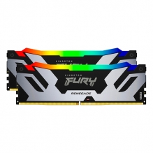 Memoria RAM Kingston Fury Renegade RGB Black 32GB DDR5 2x16GB 8000Mhz - KF580C38RSAK2-32