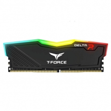 Memoria RAM Teamgroup T-Force Delta RGB 8GB 1x8GB 3600MHZ Negra - TF3D48G3600HC18JBK