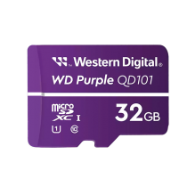 Tarjeta microSD WD Purple SC Ultra Endurance, 32GB, Para Videovigilancia – WDD032G1P0C