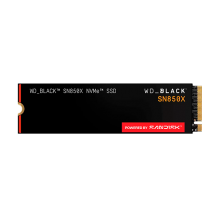 Unidad SSD WD_BLACK SN850X NVMe 4 TB, M.2 2280, PCIe 4.0 &times;4, Lectura 7300 MB/s, Escritura 6600 MB/s, sin Disipador &ndash; WDS400T2X0E