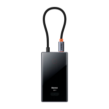 Hub USB-C Baseus, 8 Puertos, HDMI 4K 60Hz, RJ45, USB, PD, SD/TF &ndash; WKYY030313