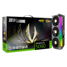 Tarjeta de Video ZOTAC GAMING NVIDIA GeForce RTX 5090 AMP Extreme INFINITY, 32GB GDDR7, PCIe 5.0, Triple Fan – ZT-B50900B-10P